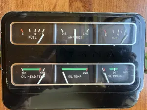12 Volt Cessna Instrument Gauge Cluster C669502-0202